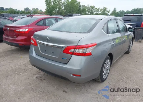 2013 Nissan Sentra S from USA, damaged, VIN 3N1AB7AP5DL770824
